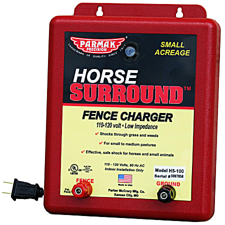 Parmak Horse Surround Electric Fence Charger