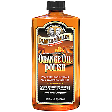Parker & Bailey 16 oz Natural Orange Polish Oil