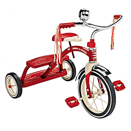 Classic Red Dual Deck Tricycle