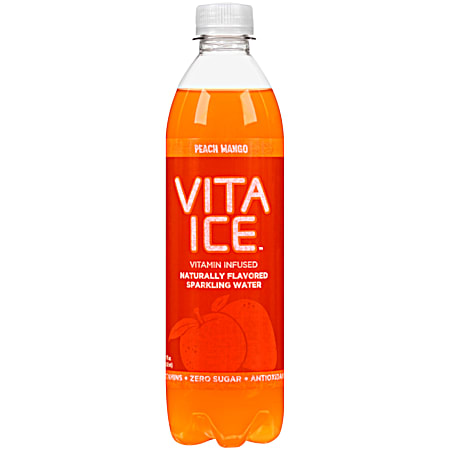 Klarbrunn Vita Ice 17 oz Peach Mango Sparkling Water