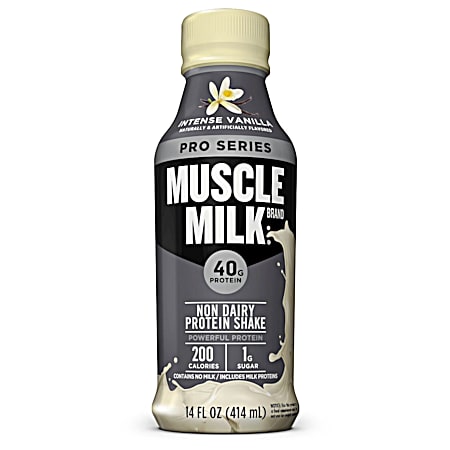 Muscle Milk Pro Series 14 oz Intense Vanilla Non-Dairy Protein Shake