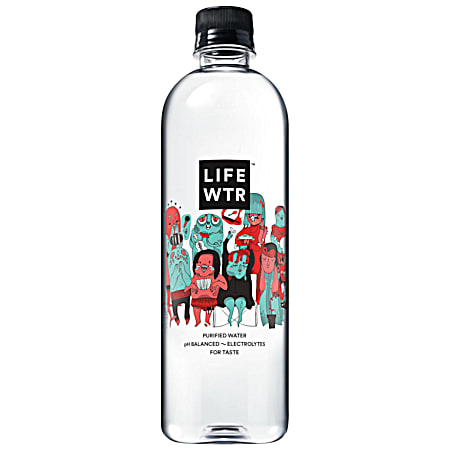 Life WTR 20 oz pH Balanced Bottled Purified Drinking Water w/ Electrolytes