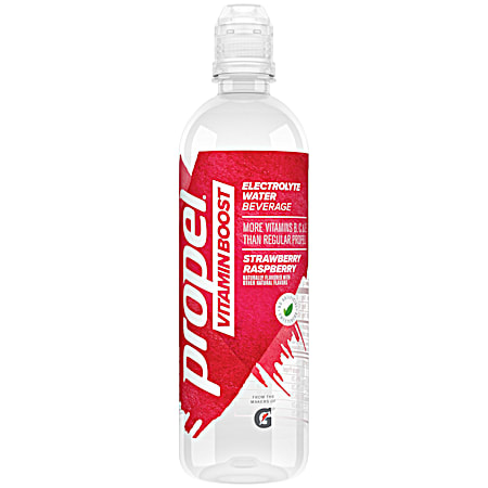 20 oz Vitamin Boost Strawberry Raspberry Water w/ Electrolytes