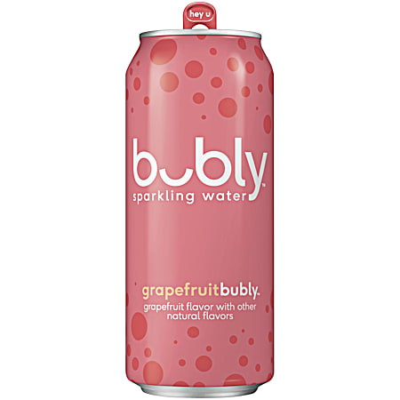 Bubly 16 oz Grapefruit Enhanced Sparkling Water