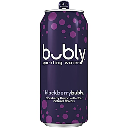 Bubly 16 oz Blackberry Enhanced Sparkling Water