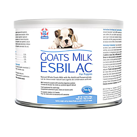 PetAg 5.25 oz Goat's Milk Esbilac Powder for Puppies