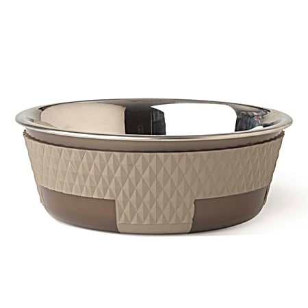 Taupe Kona Bowl Taupe Stainless Steel