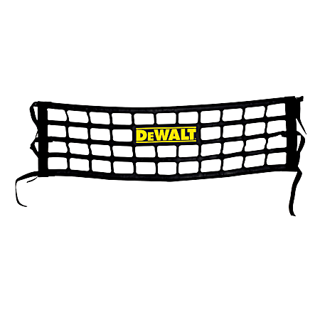 Black Mid-Size Tailgate Net