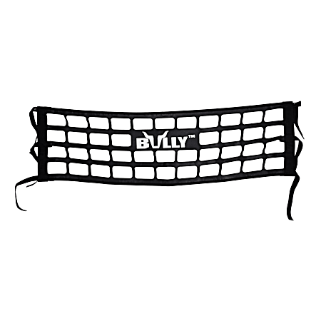 Black Mid-Size Tailgate Net