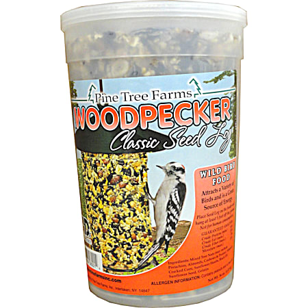 Woodpecker Classic Bird Seed Log