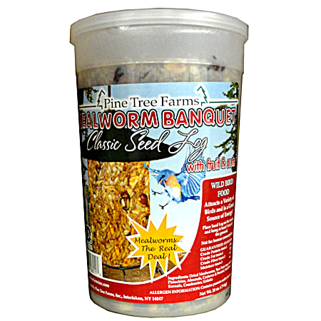 Mealworm Banquet Classic Seed Log