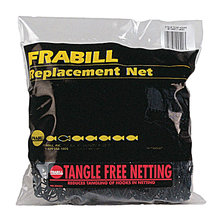 14 in x 15 in Black Replacement Poly Net