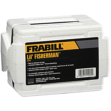 Lil' Fisherman Flip-Top Worm Box