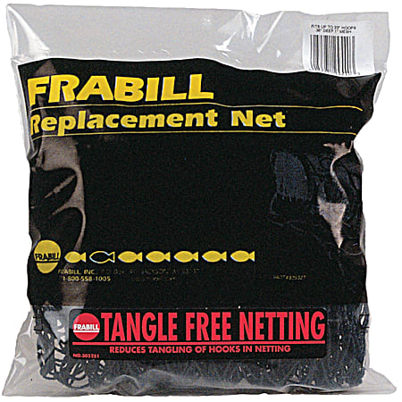 21 in x 25 in Black Replacement Heavy Poly Net