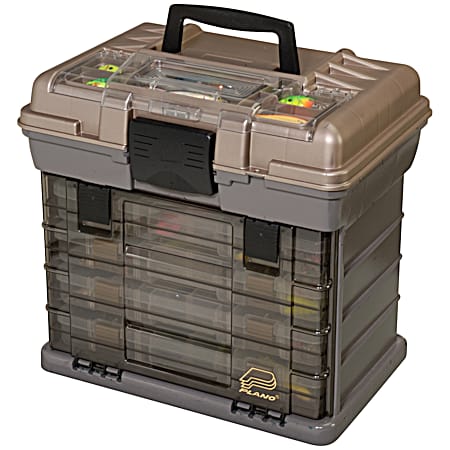 Guide Series Graphite/Sandstone StowAway Rack System Tackle Box 3700