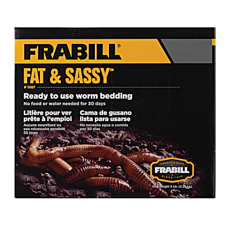 Fat & Sassy Worm Bedding - 5 Lbs.