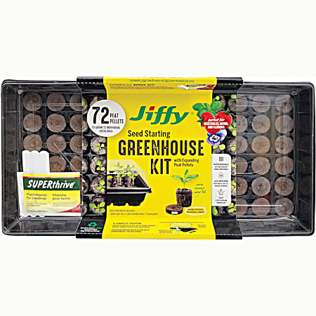 72 Pellet Professional Greenhouse w/SUPERthrive