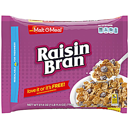 27.4 oz Raisin Bran Cereal