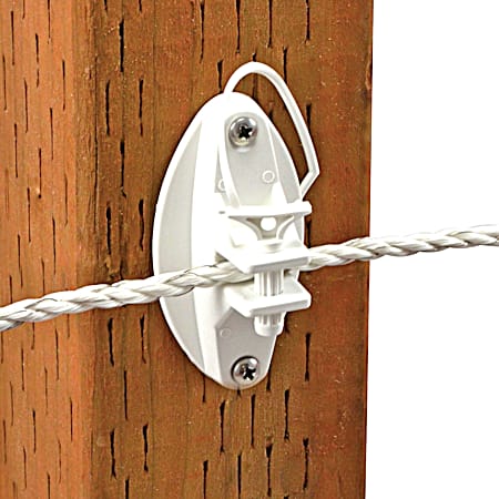 Pin-Lock Wood Post Insulators - 25 Pk