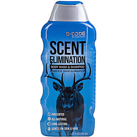 12 oz Scent Elimination Body Wash & Shampoo