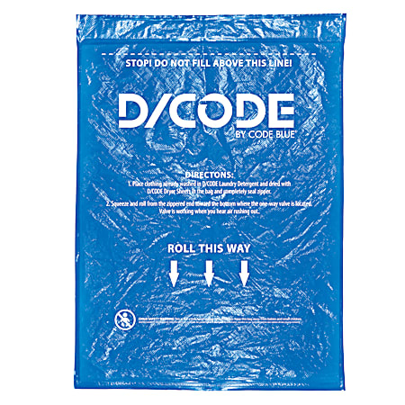 D/Code Scent-Free Compression Bags - 4 Pk
