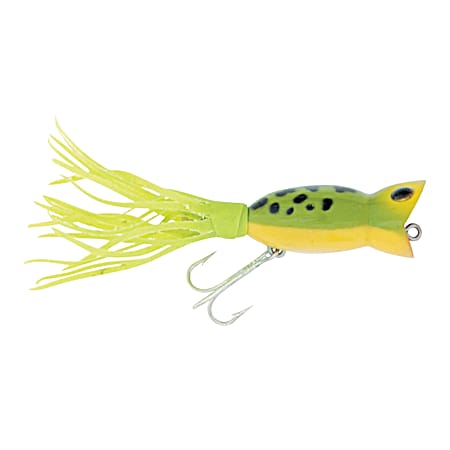 Hula Popper G760 - Frog Yellow Belly