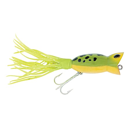 Hula Popper G730 - Frog Yellow Belly