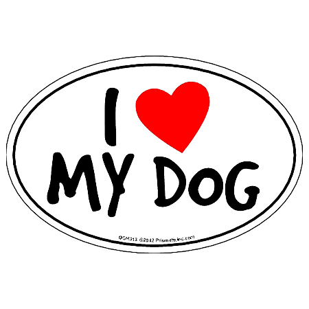 I Heart My Dog Magnet
