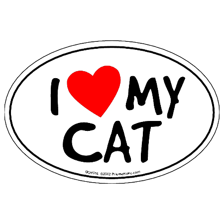 I Heart My Cat Magnet