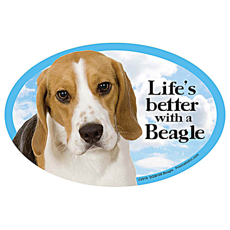 Life's Better with a Beagle Magnet
