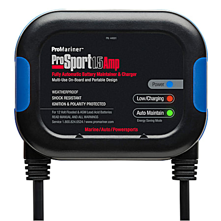 ProSport 1.5 amp Battery Maintainer & Charger
