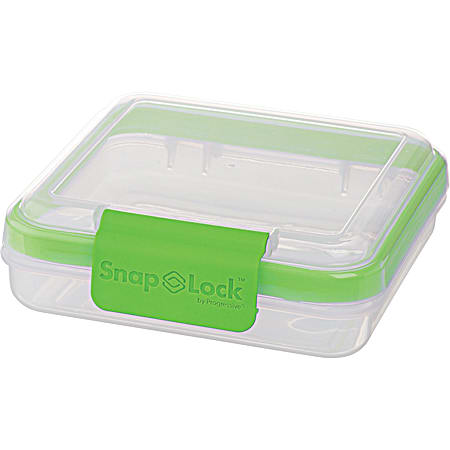 Progressive SnapLock Sandwich To Go 2 cup Green Microwavable Portable Sandwich Container