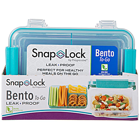 Bento To-Go Teal Container - Assorted