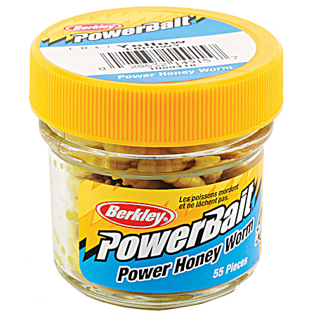 PowerBait Power 1 in Natural Honey Worm Bait