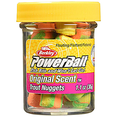 PowerBait 1.1 oz Rainbow Trout Bait Nuggets