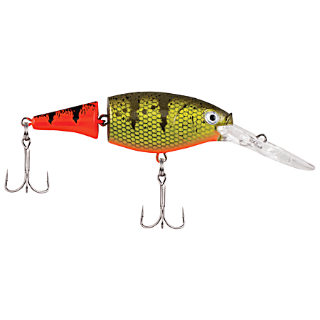 Flicker Shad Fire Tail Hot Perch Jointed Crankbait