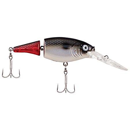 Flicker Shad Fire Tail Red Tail Jointed Crankbait