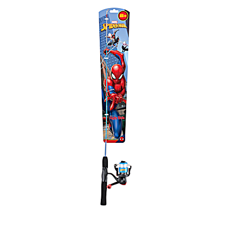 Youth Ugly Stik Marvel Spiderman Carded Combo
