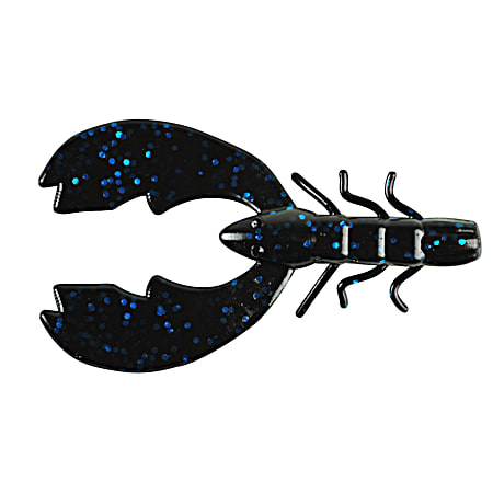 Black Blue Fleck PowerBait Chigger Craw