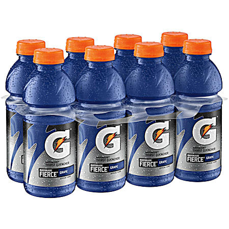 Thirst Quencher 20 oz Grape Sports Drink - 8 Pk