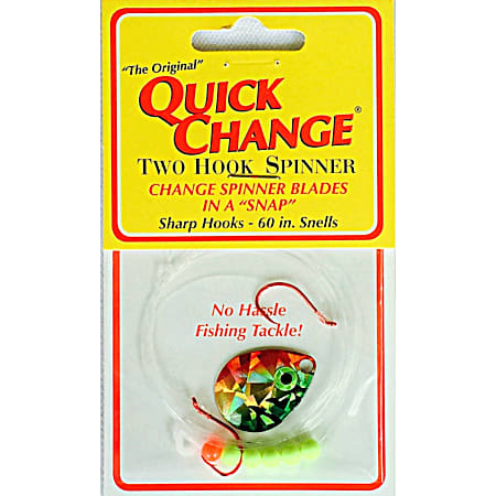 Fish Candy 2 Hook Spinner - Perch FT