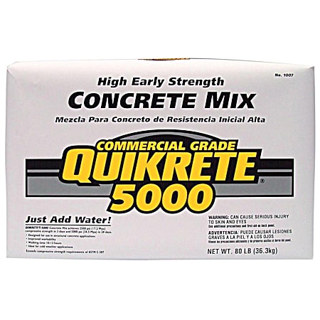 80 lbs High Early Strength Concrete Mix 5000