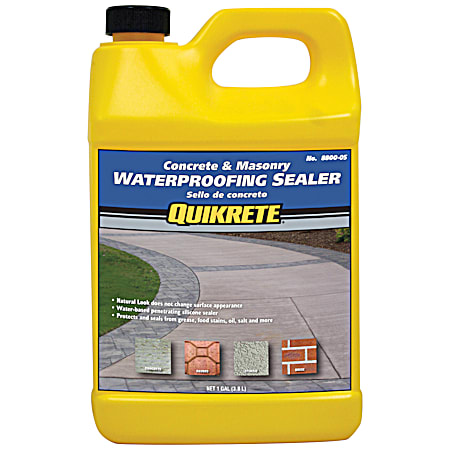 QUIKRETE Concrete & Masonry Waterproofing Sealer - 1 Gal.