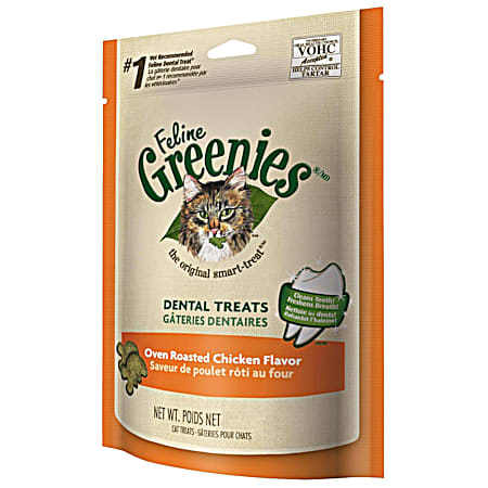 All Life Stages Oven Roasted Chicken Flavor Dental Cat Treats