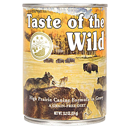 High Prairie Canine Formula w/ Bison in Gravy Wet Dog Food