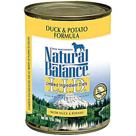 Natural Balance L.I.D. Limited Ingredient Diets Duck & Potato Wet Dog Food