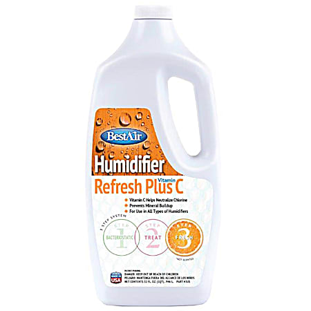 BestAir 32 fl oz Refresh Plus Vitamin C Humidifier Treatment
