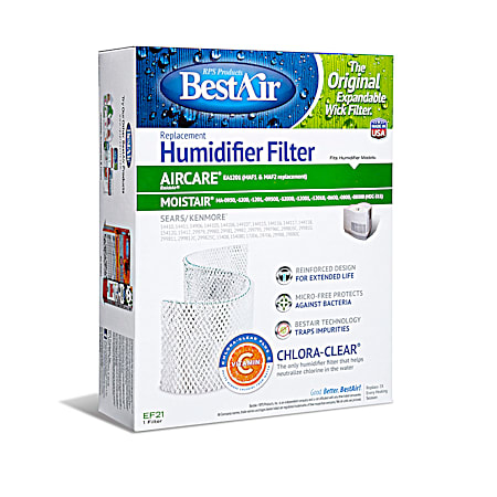 BestAir Replacement Wick Humidifier Filter - EF21