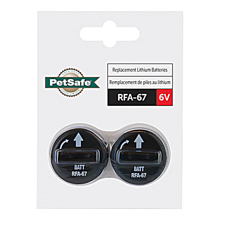 6V Lithium Replacement Batteries - 2 Pk