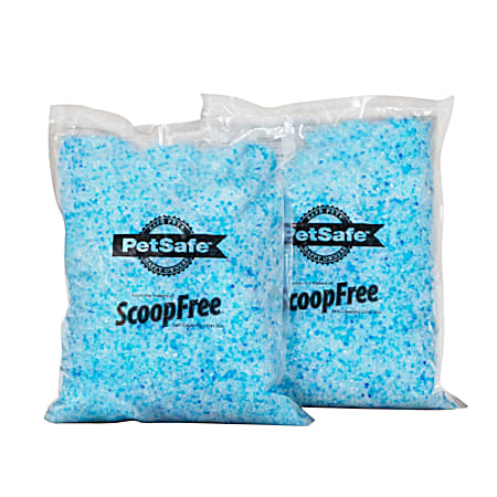 ScoopFree Blue Premium Crystal Litter - 2 Pk